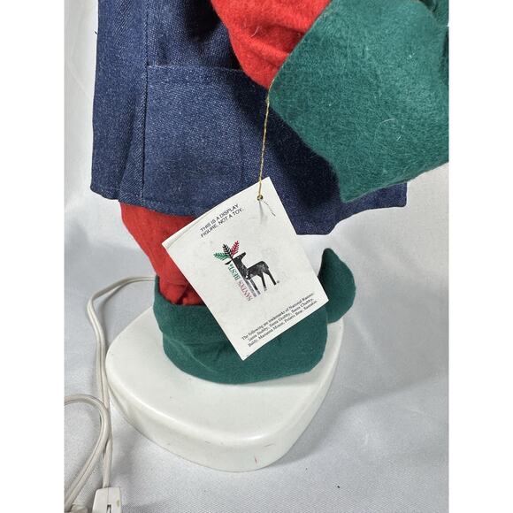 VTG Christmas Motionette Animated Santakins Grubby Elf Figures Fairy Gnome Works - Picture 8 of 9